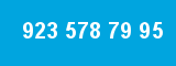 923 578 79 95 923 578 79 95